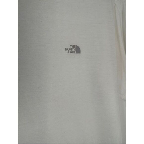 North Face men’s white vapor wick crewneck short sleeve t-shirt size M #18-1932 - Picture 3 of 7